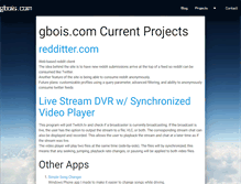 Tablet Screenshot of gbois.com